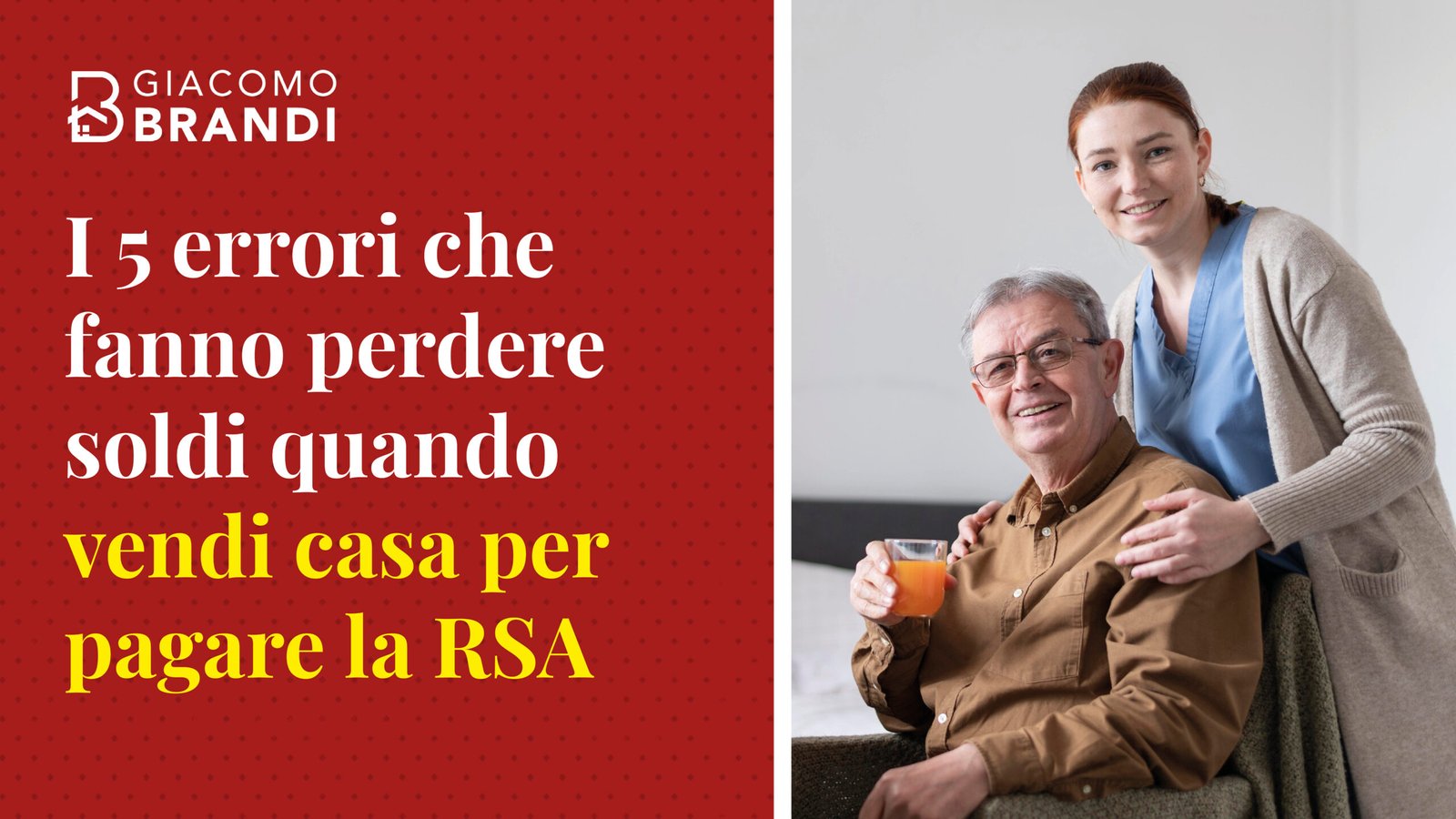 I 5 errori che fanno perdere soldi quando vendi casa per pagare la RSA