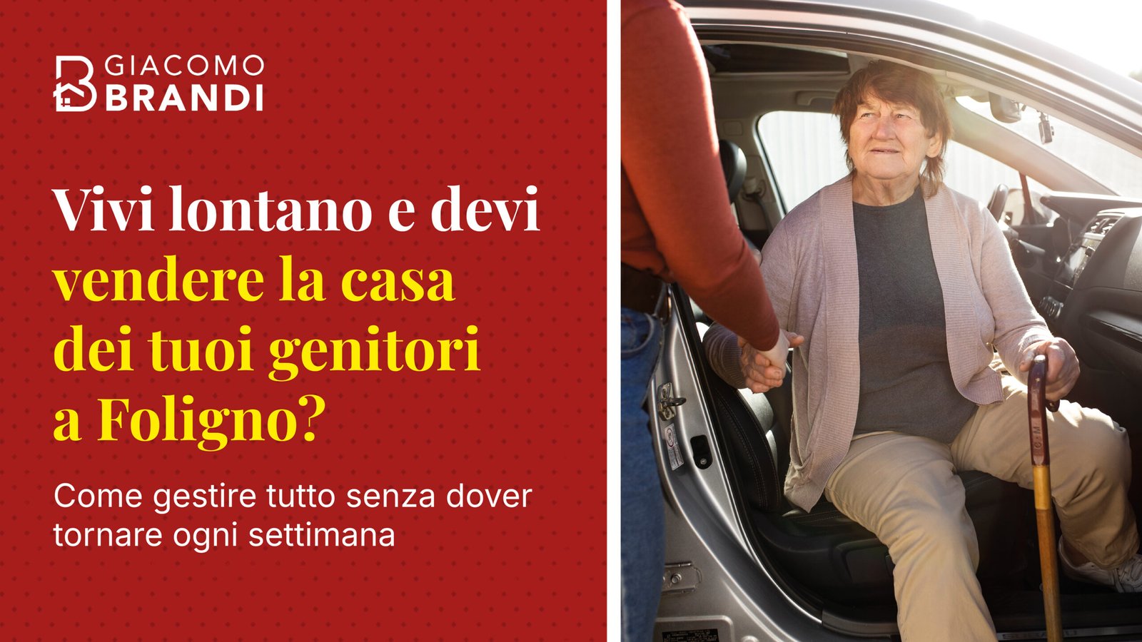 Vivi lontano e devi vendere la casa dei tuoi genitori a Foligno?