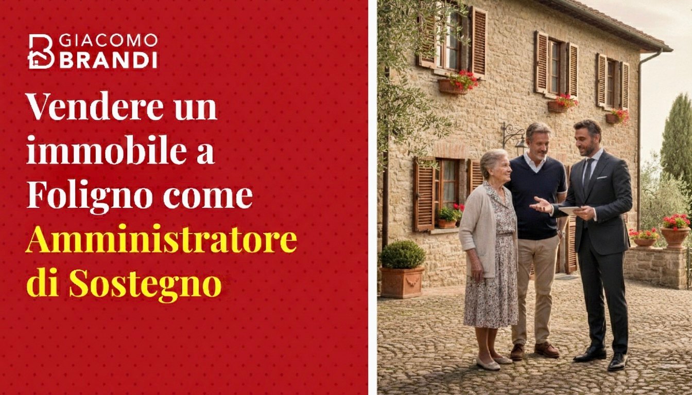 Perché ogni volta che devi vendere un immobile per un’amministrazione di sostegno, finisce che ci stai dietro tu!